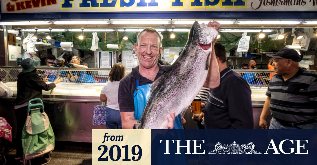Footscray Market fishmongers brace for lastminute rush on seafood for Christmas meals